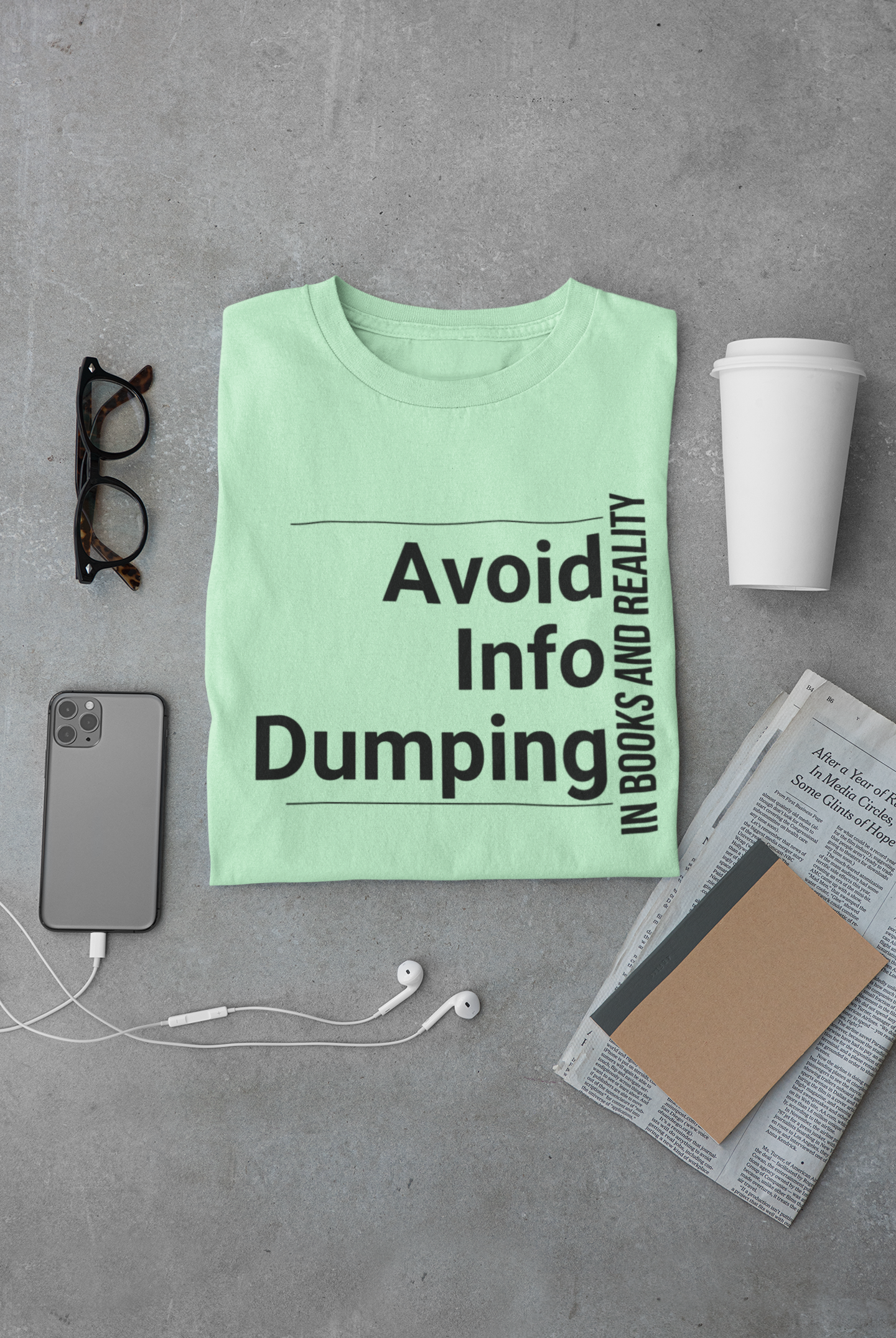 Avoid Info Dumping Shirt