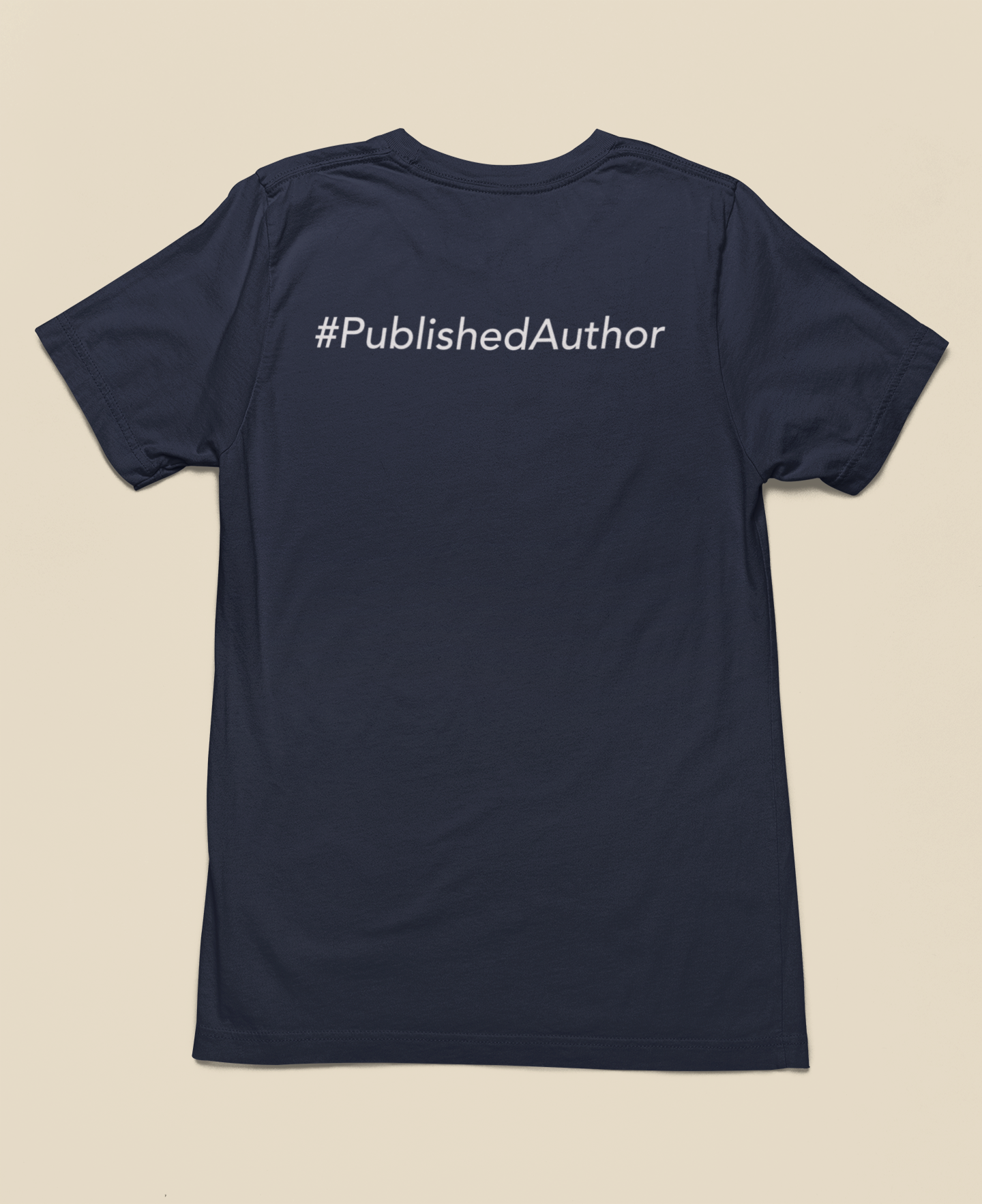 Author with a Capital "A" Shirt