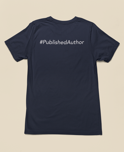 Author with a Capital "A" Shirt