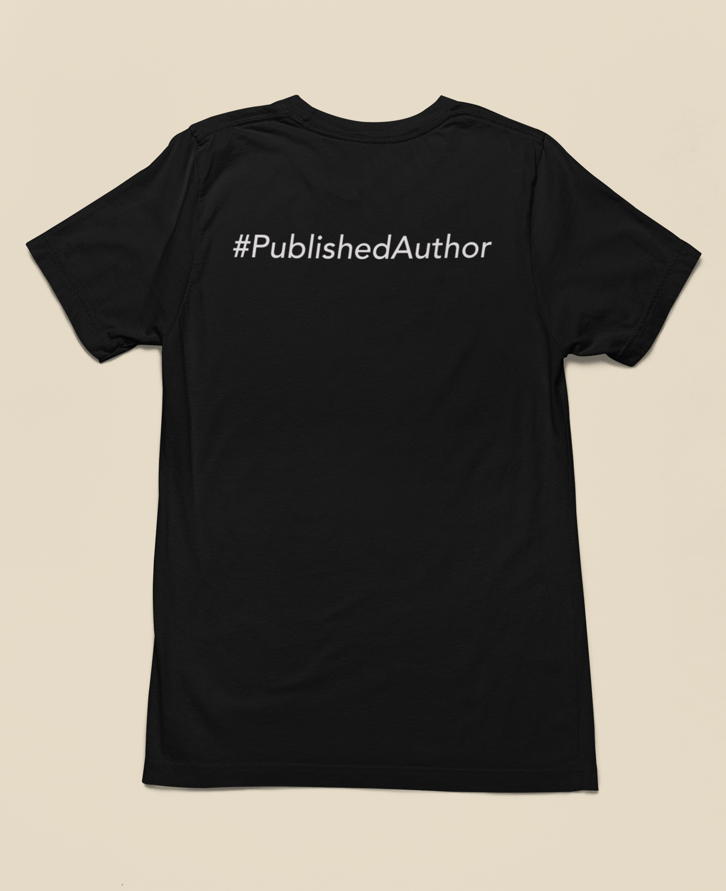 Author with a Capital "A" Shirt